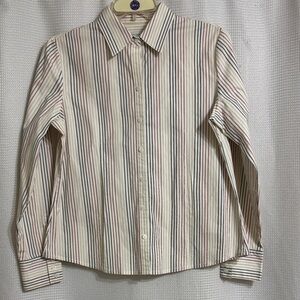 Women’s Like new, Ann Taylor Store , long sleeve button down shirt. Size 8